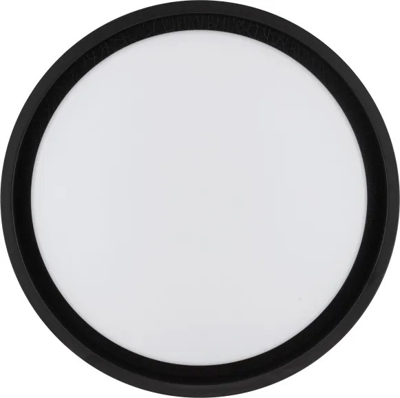 Brilliant - Plafonieră LED SONORA, 12W, 230V, 3000K, Ø 31 cm, negru
