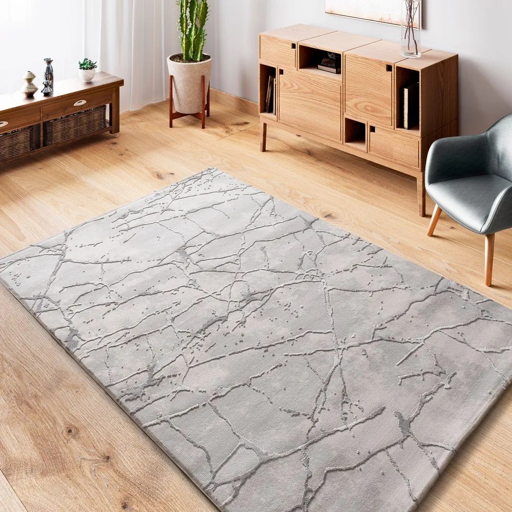 Covor grej 192x290 cm Oris – Universal