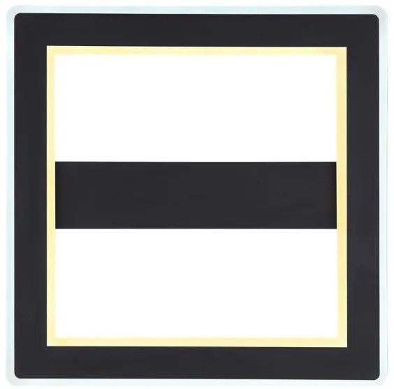 Lustră LED aplicată MATTIA LED/30W/230V pătrată Globo 67269-30