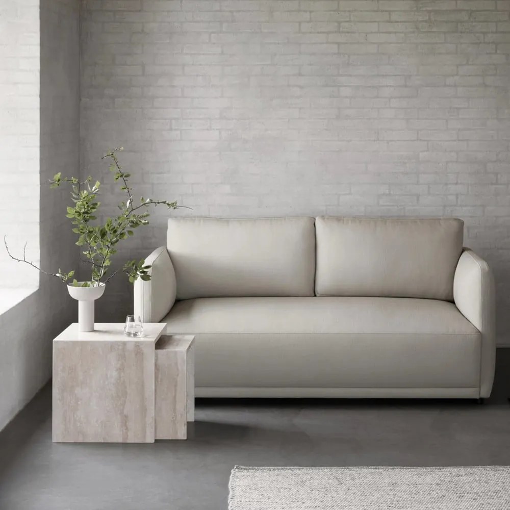 Măsuțe auxiliare 2 buc. din piatră 45x45 cm VARU – Blomus