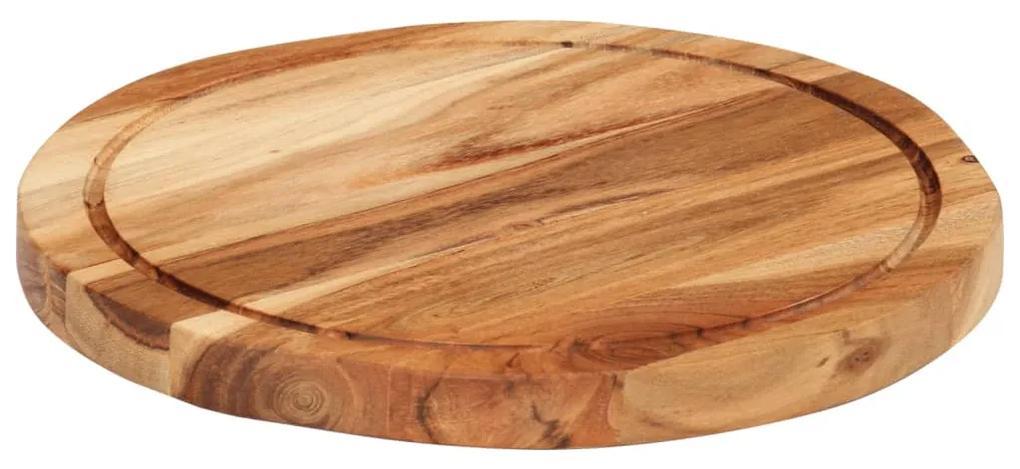 Tocator, O30x2,5 cm, lemn masiv de acacia