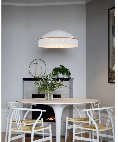 ByRydens 4202330-5000 - Lampă suspendată pe cablu FRANCIS, 1xE27/5W/230V, crem