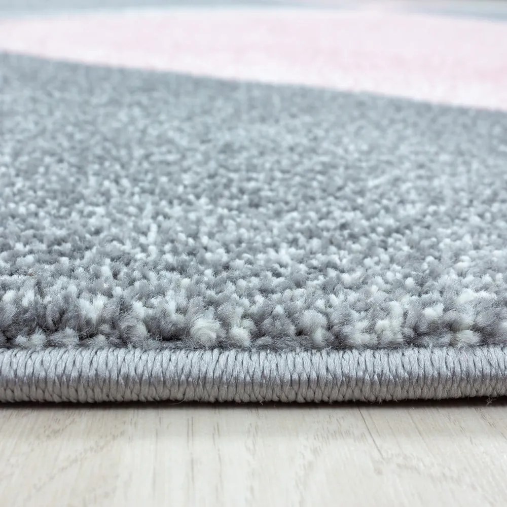 Covor tip traversă roz/gri 80x250 cm Beta – Ayyildiz Carpets