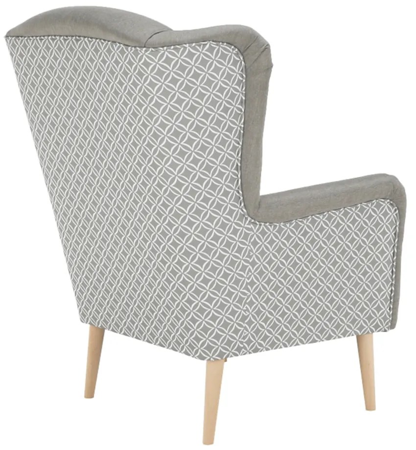 Scaun de design, ţesătură, capuccino/model, BELEK