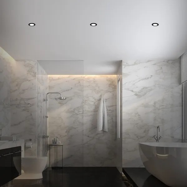 SET 3x corp de iluminat LED dimabil pentru baie LED/4,8W/230V IP44 Briloner + telecomandă