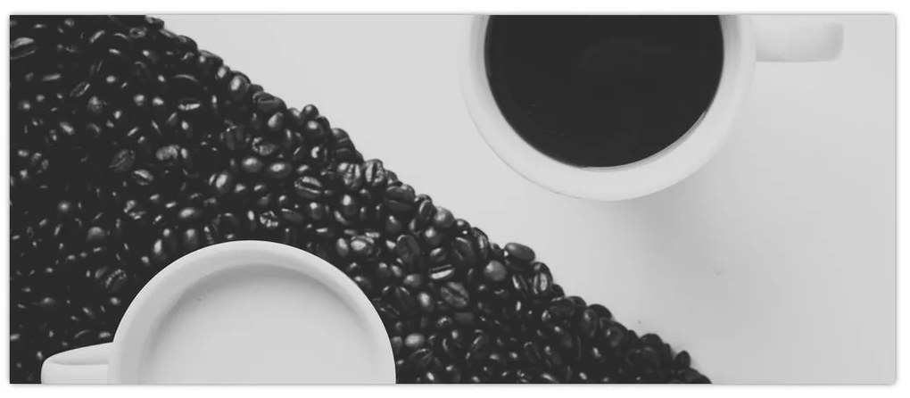 Tablou cu cafea (120x50 cm)
