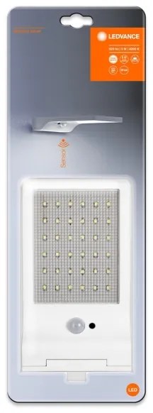 Ledvance - Lampă solară LED de perete cu senzor DOORLED LED/3W/3,3V IP44