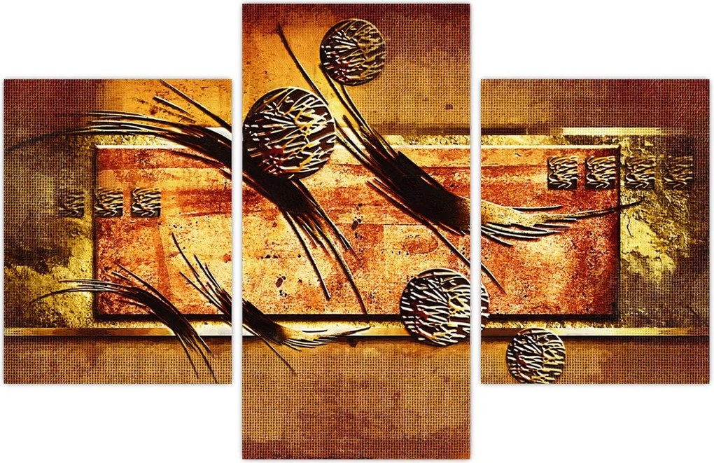 Tablou abstracției (90x60 cm)