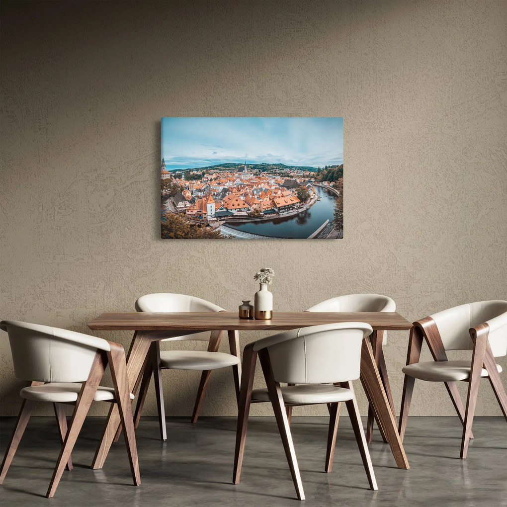 Tablou - Krumlov din Cehia (90x60 cm)
