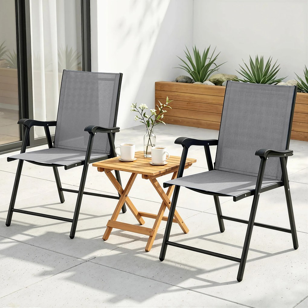 Outsunny scaune pliabile confortabile | Aosom Romania