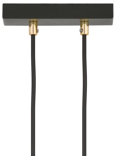 Lustră pe cablu GLAM 1xE14/10W/230V negru