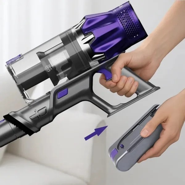 Aspirator vertical flexibil fără fir 2 în 1 TESLA Electronics PureStar 250W/2200mAh