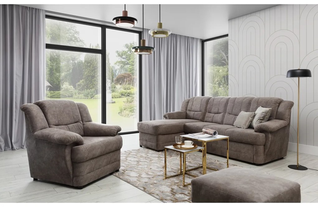 Colţar Belluno Mini extensibilă - partea stângă