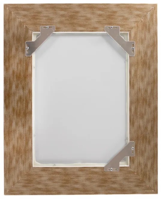 Oglinda dreptunghiulara cu rama din polistiren argintie/aurie Harper, 44,8cm (L) x 35,8cm (L) x 1,8cm (H)