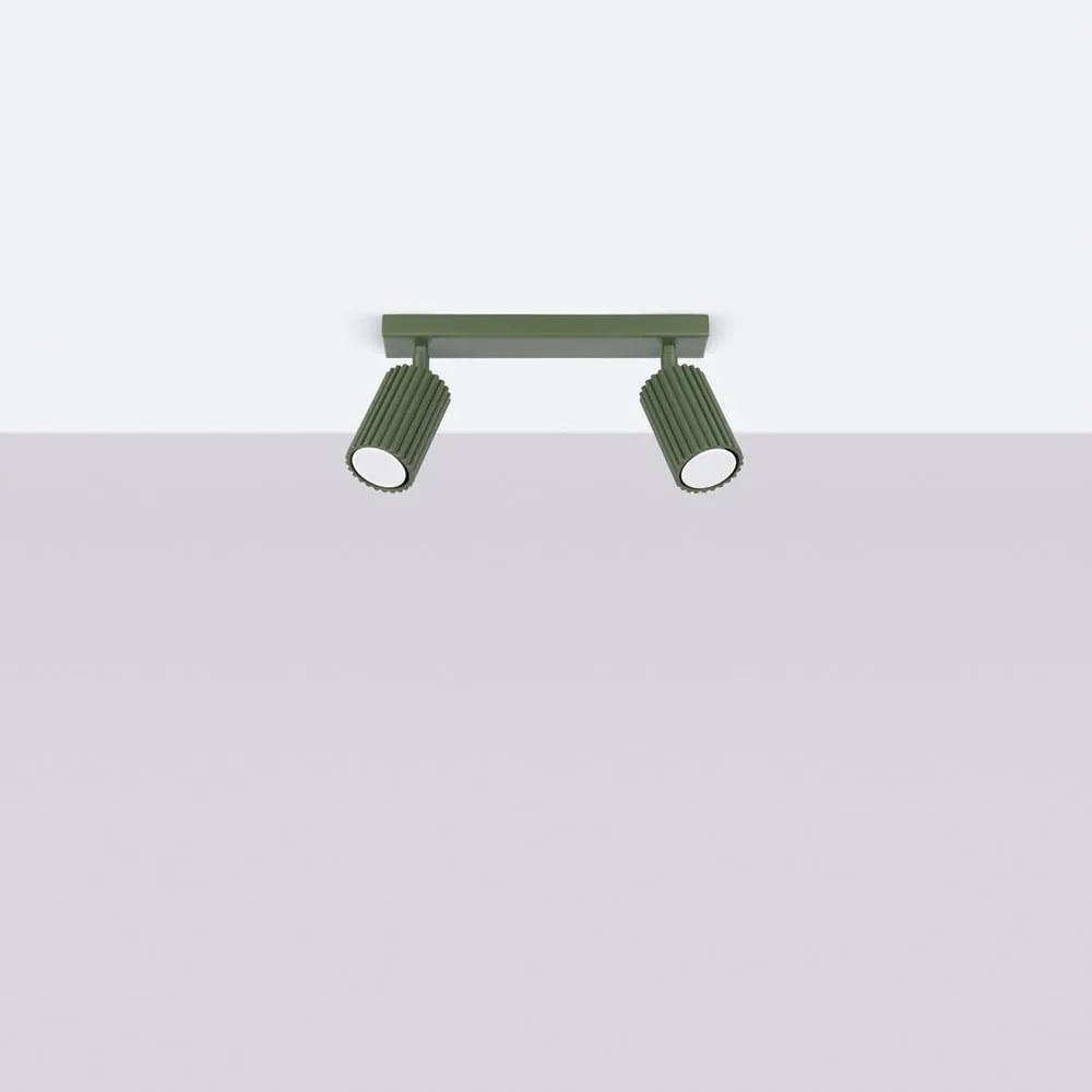 Spot verde 6,5x30 cm Gleam – Sollux