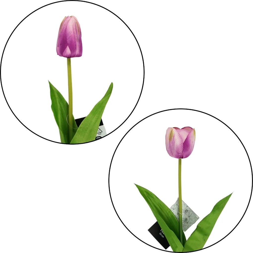 Floare artificiala TULIP 54 cm - mai multe culori Culoare: Rosu