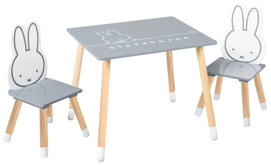 Set de mobilă pentru copii 3 buc. Miffy – Roba