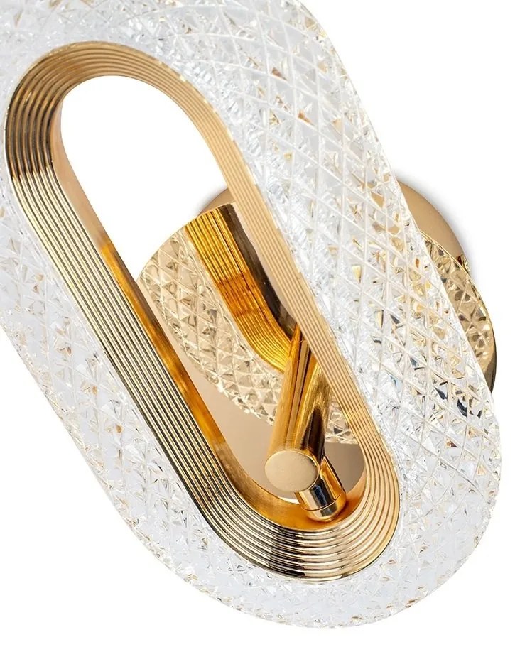 Aplica de perete design modern JEWEL auriu