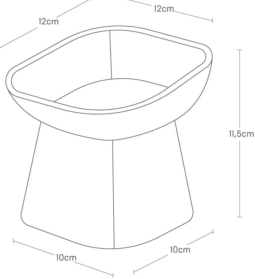 Bol pentru animale de companie din ceramică Tower – YAMAZAKI