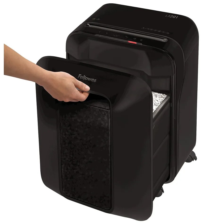 Tocător Fellowes LX 201, negru