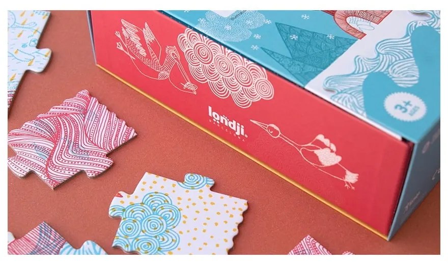 Puzzle Londji Coliba de gheață