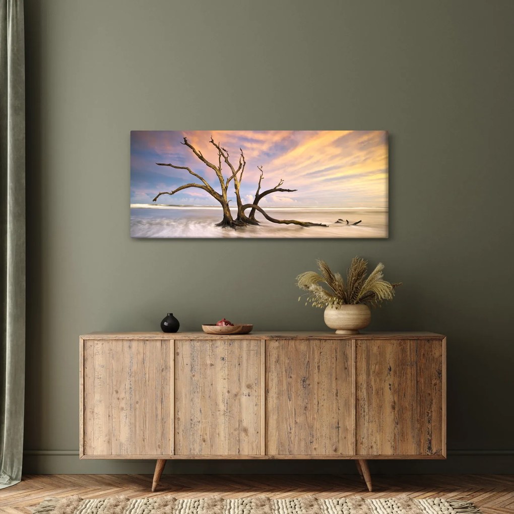 Tablou - Copacul în ocean (120x50 cm)