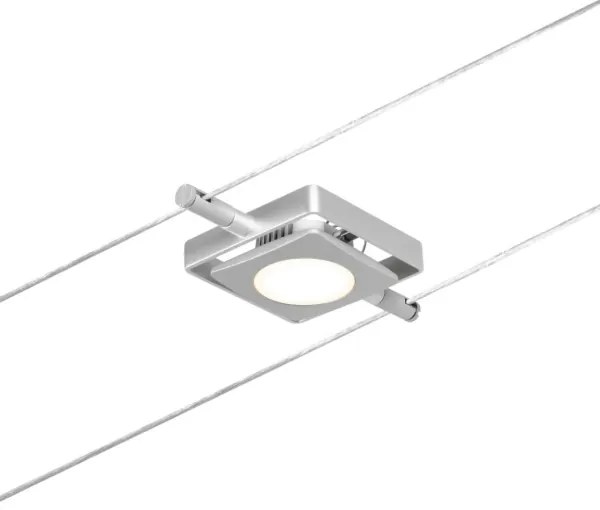 Paulmann 94420 - Set 5xLED/4,5W sistem complet cu cablu MAC 230V crom mat