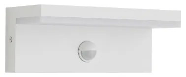 Brilagi - Lampă de perete LED TESSI pentru exterior cu senzor LED/10W/230V albă IP54