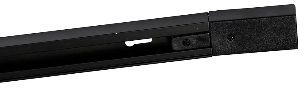 Sistem de iluminat pe șină modern cu 5 spoturi negre monofazate - Iconic Kohua