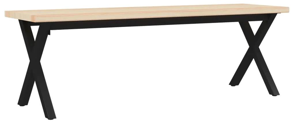 3051337 vidaXL Bancă, 155 x 40 x 45 cm, lemn de pin