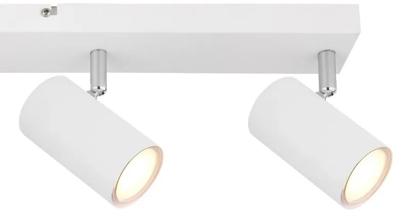 Plafoniera cu 4 spoturi directionabile design modern ROBBY alb