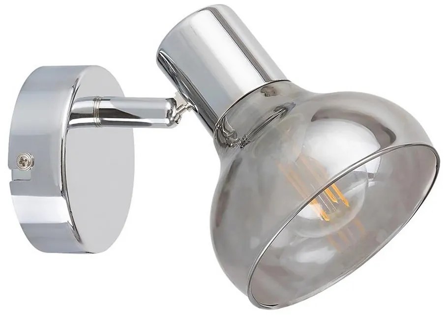 Rabalux 5555 - Aplică perete HOLLY 1xE14/40W/230V crom lucios
