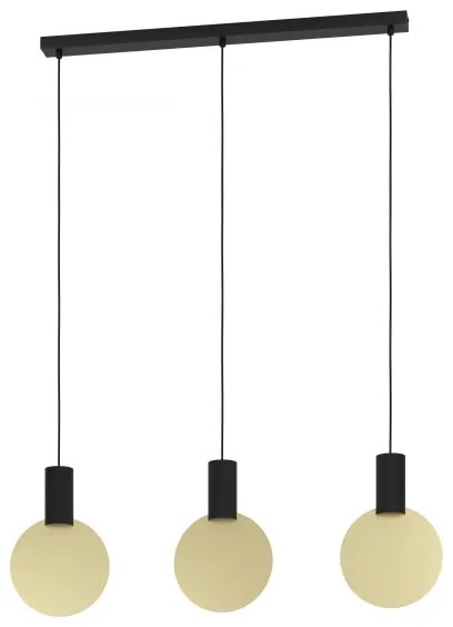 Lustră LED pe cablu Eglo 900402 SARONA 3xGU10/4,5W/230V 3000K