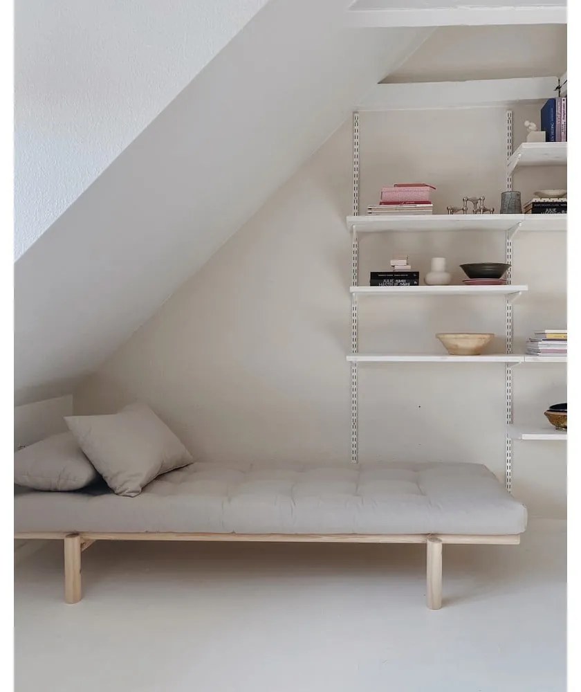 Canapea portocalie/maro 200 cm Pace - Karup Design