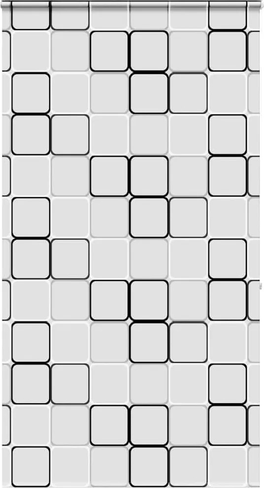 vidaXL Jaluzea cu role de duș cu casetă 140x240 cm lățime materială