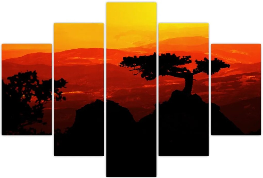 Tablou -Apus de soare (150x105 cm)