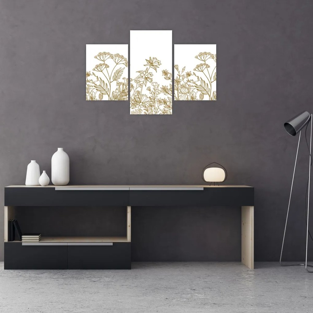 Tablou - Flori de câmp (90x60 cm)