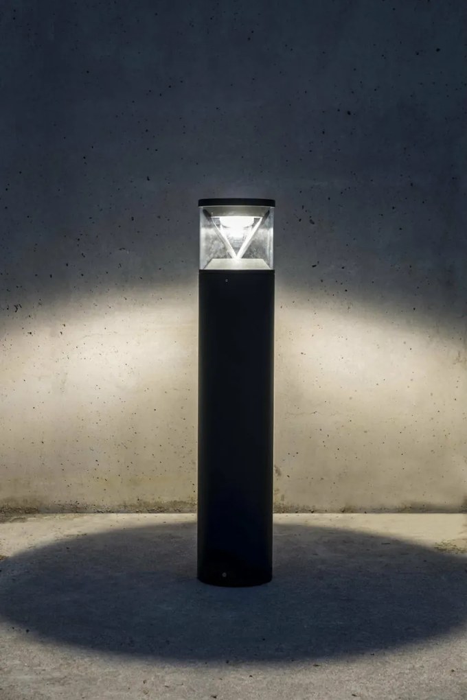Stalp LED iluminat exterior simetric 360º IP65 RUSH 80cm 2700K