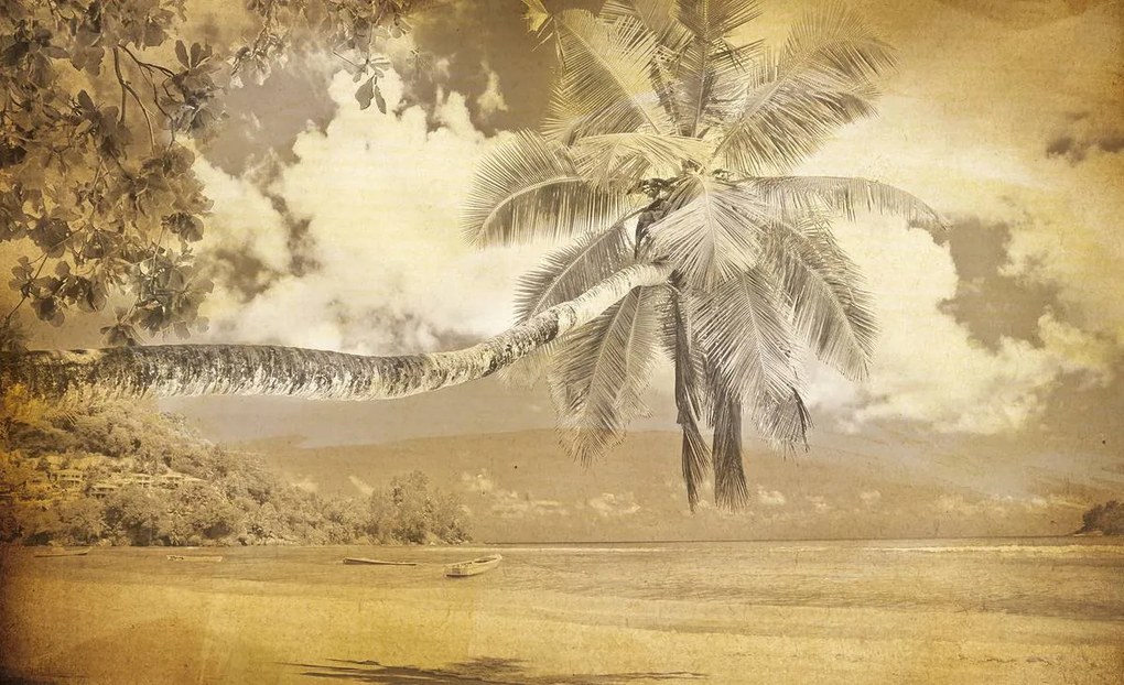 Fototapet - Plaja Vintage (254x184 cm)
