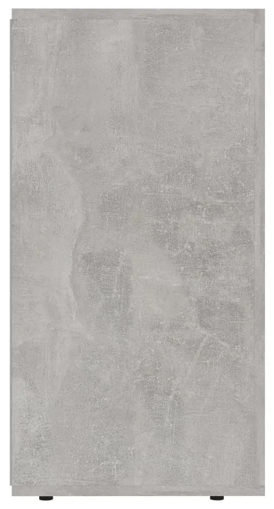 Servanta, gri beton, 120 x 36 x 69 cm, PAL 1, Gri beton