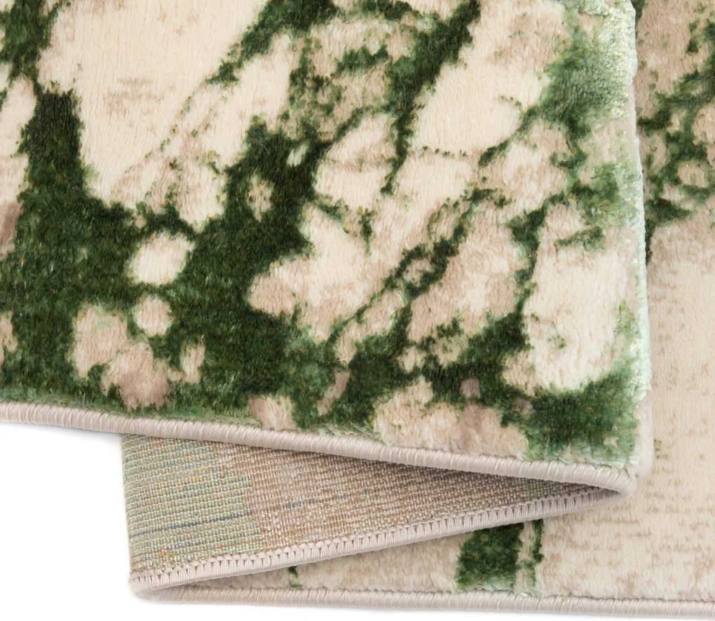 Covor Modern Living, Dormitor Dreptunghiular Milano 0596B Verde (Alege dimensiunea: 80 x 150)