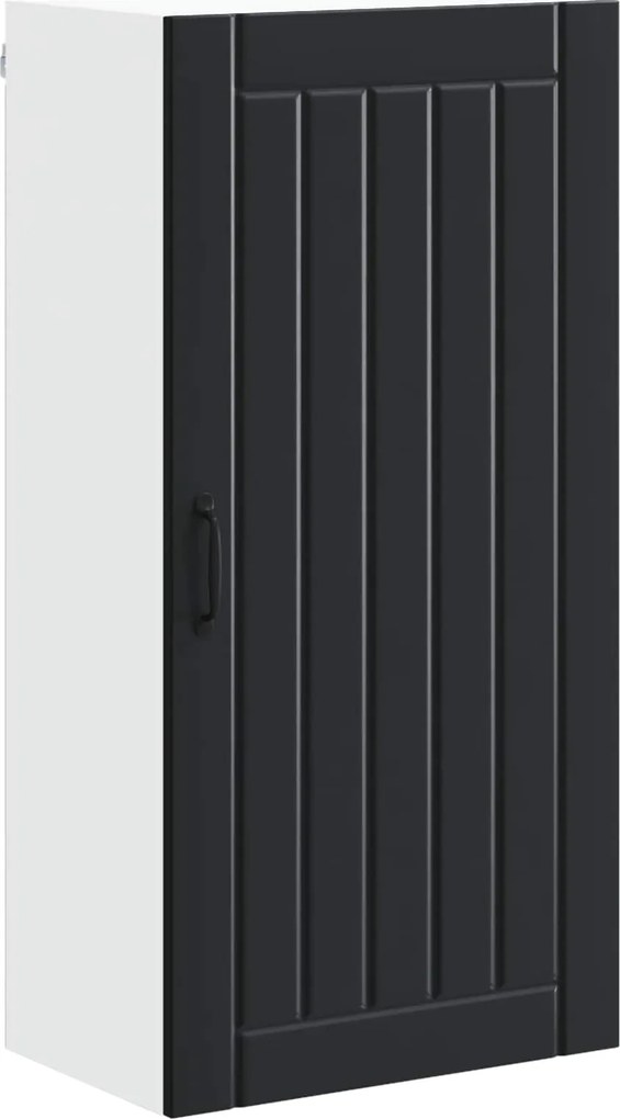 vidaXL Dulap de bucătărie Negru 50 x 31 x 100 cm Lemn compozit