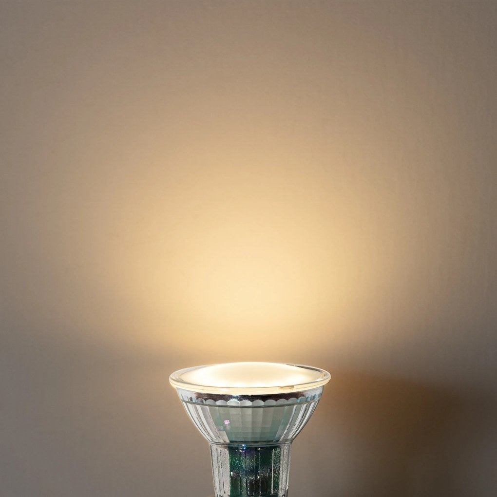 Lampă LED GU10 cu senzor crepuscular 3W 200 lm 2700K