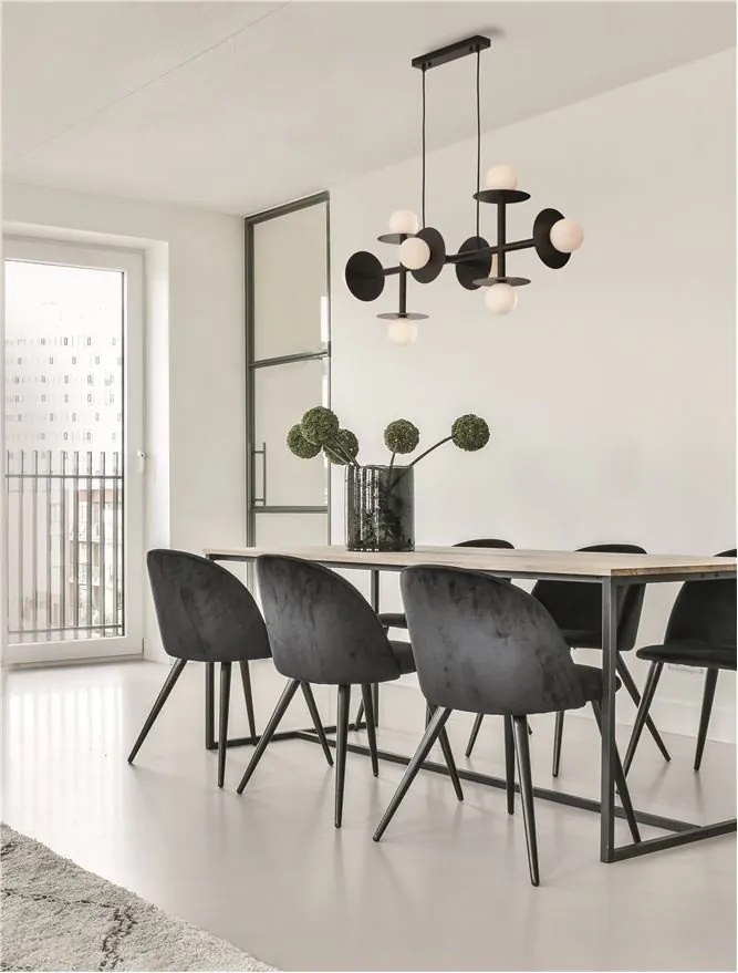 Lustra moderna suspendata design minimalist LICATO 8L