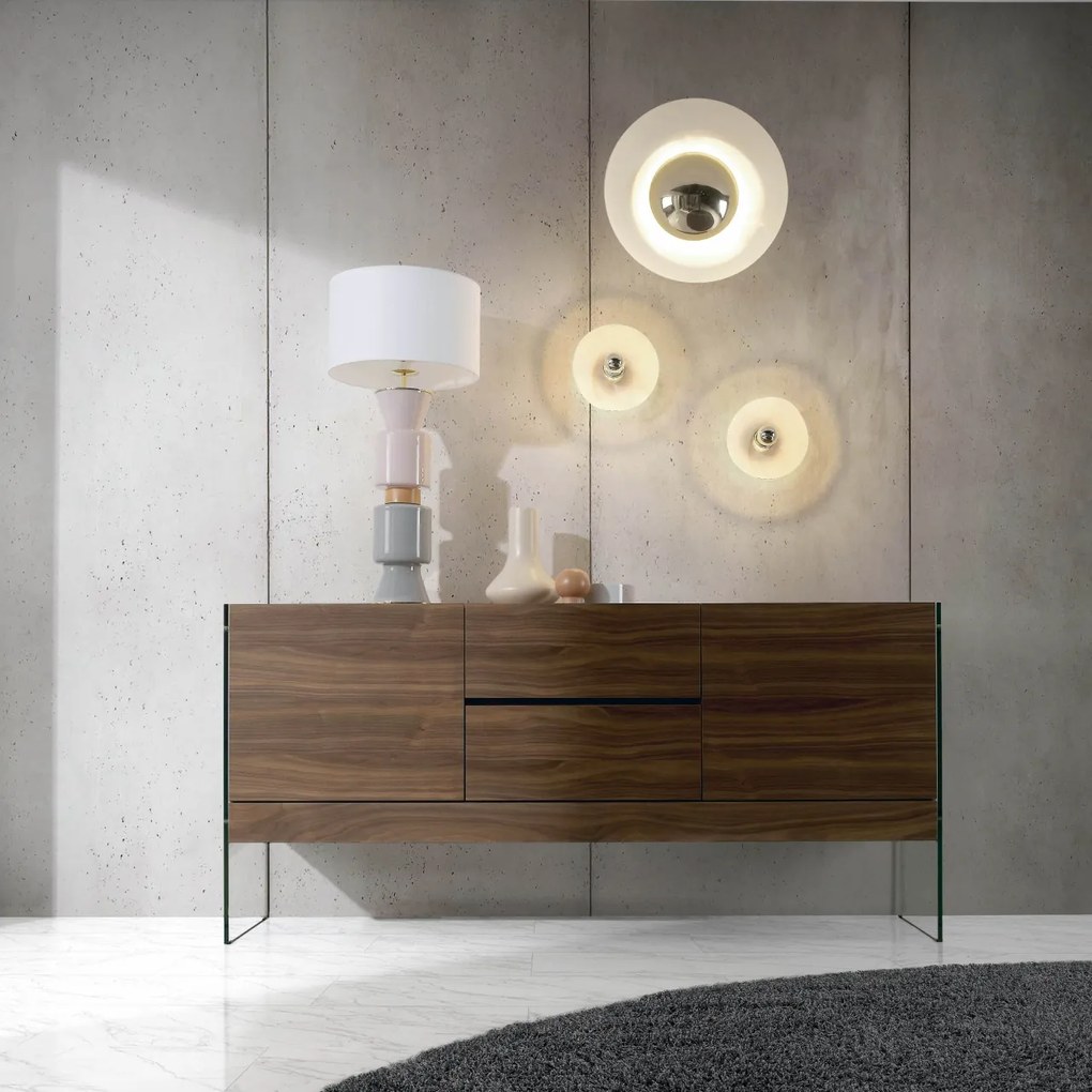 Comoda eleganta design LUX Helen AC-CP1410-E-NOGAL