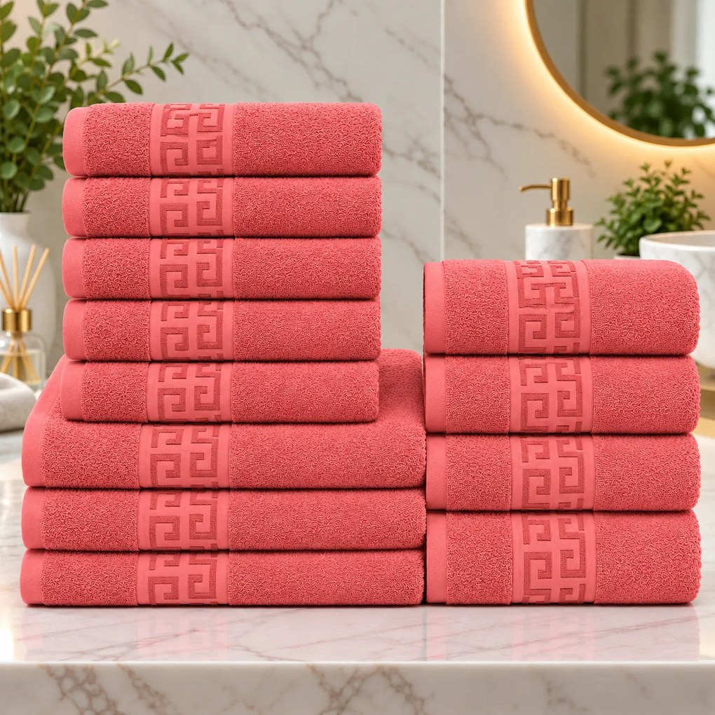 Set 12 Prosoape Premium Bumbac 100% – Moi &amp; Absorbante 🔥