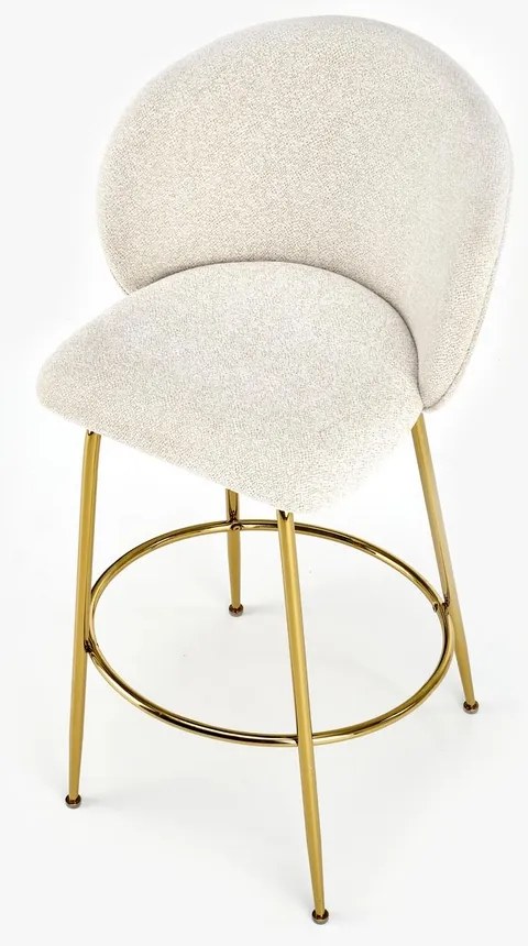 Scaun de bar Barry, crem