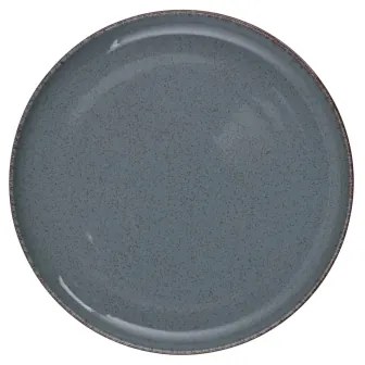 Set de masă 24 piese, porțelan, albastru