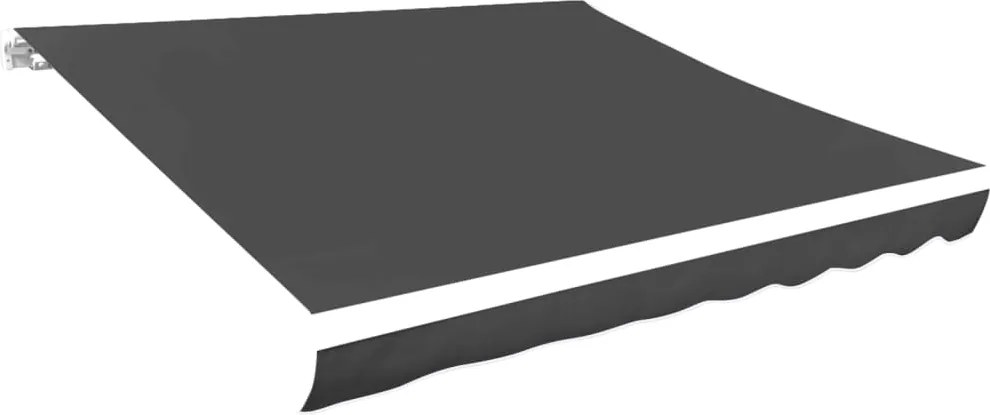 vidaXL Pânză de copertină, antracit, 350 x 250 cm