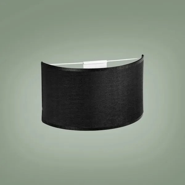 Aplică RONDO 1xE27/15W/230V neagră
